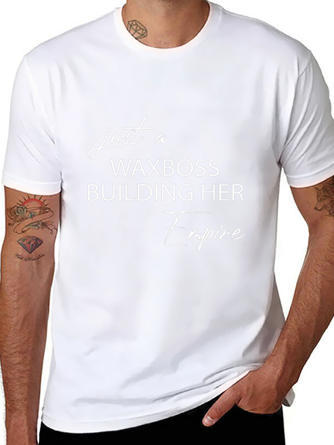 Waxboss Building Her Empire Black T-Shirt