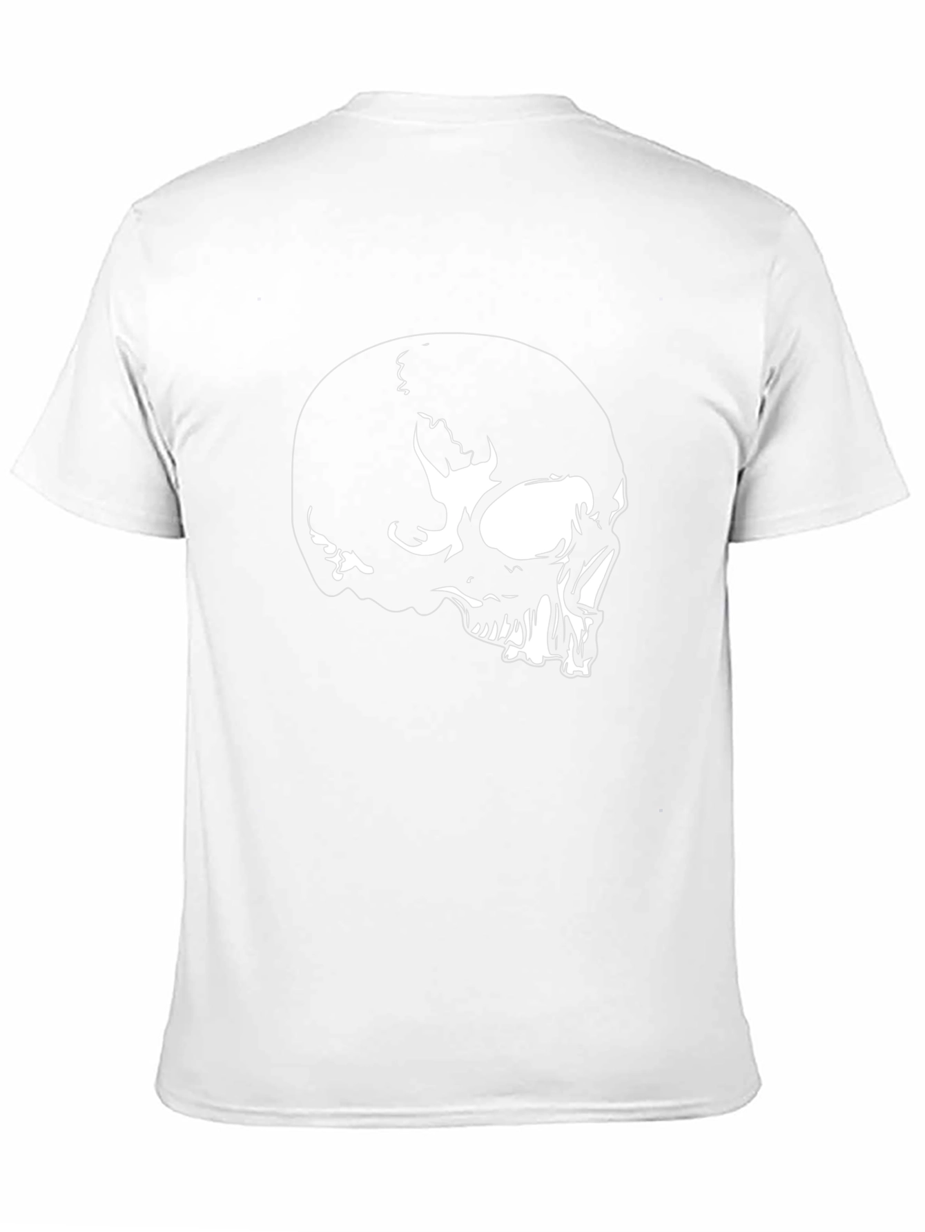 Skull Graphic Black T-Shirt for Men
