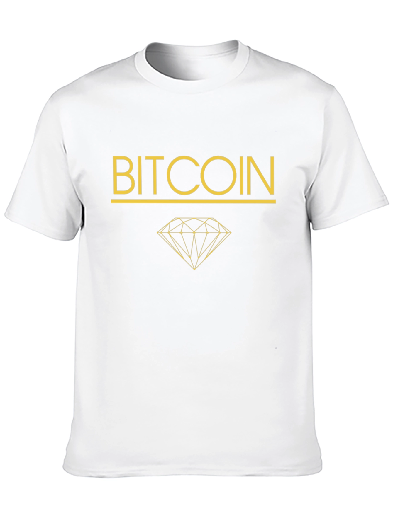 Bitcoin Diamond Graphic Tee - Crypto Fan Apparel