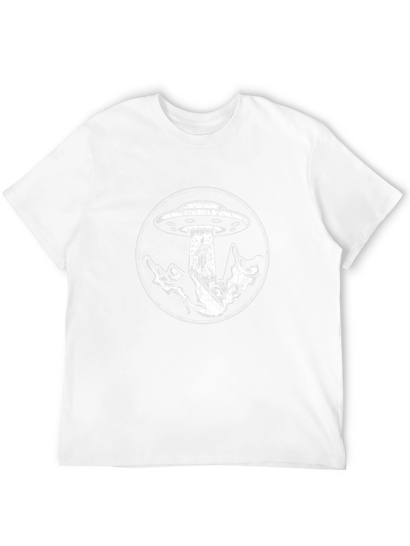 UFO Abduction Graphic T-Shirt