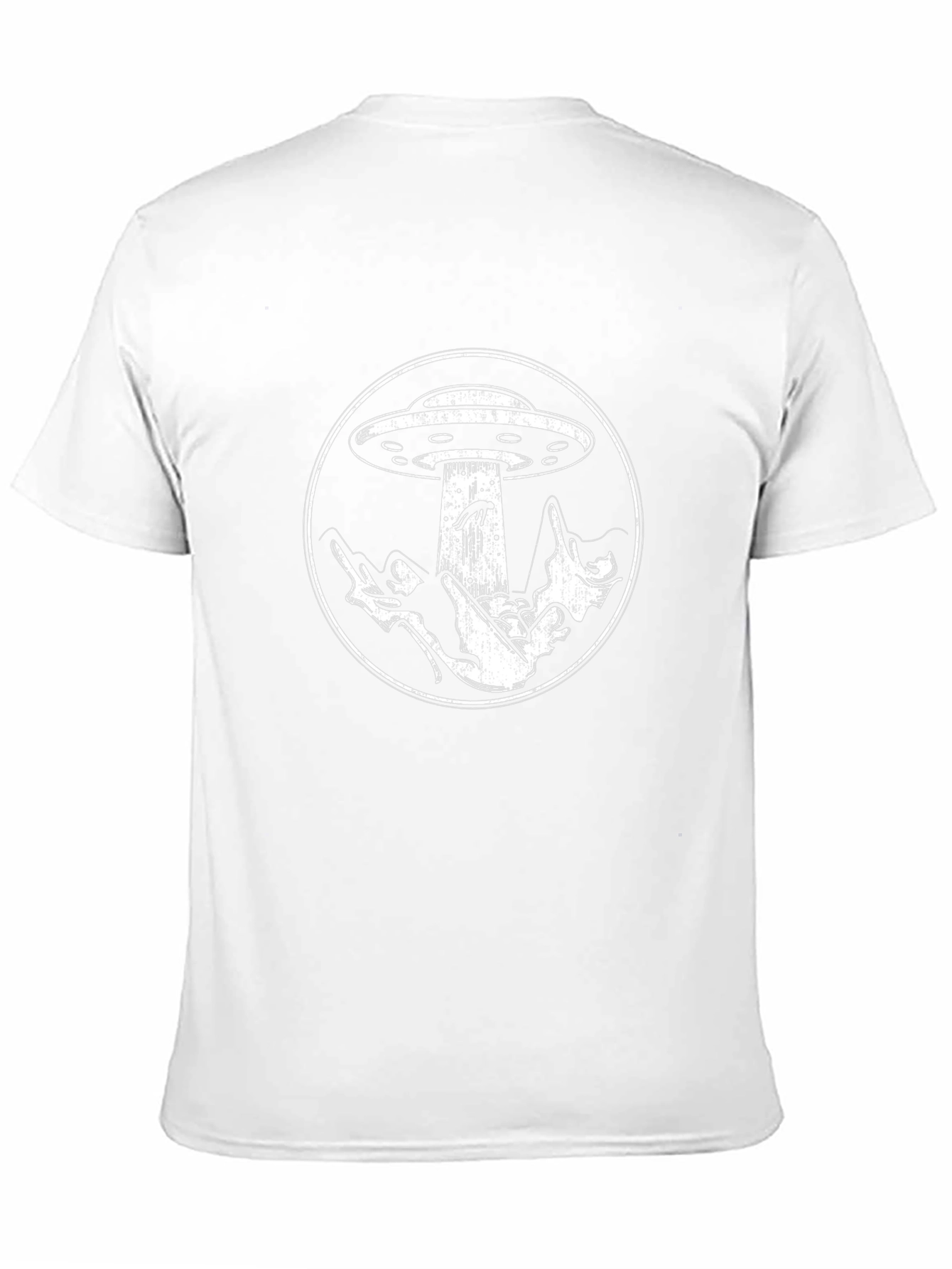 UFO Abduction Graphic T-Shirt