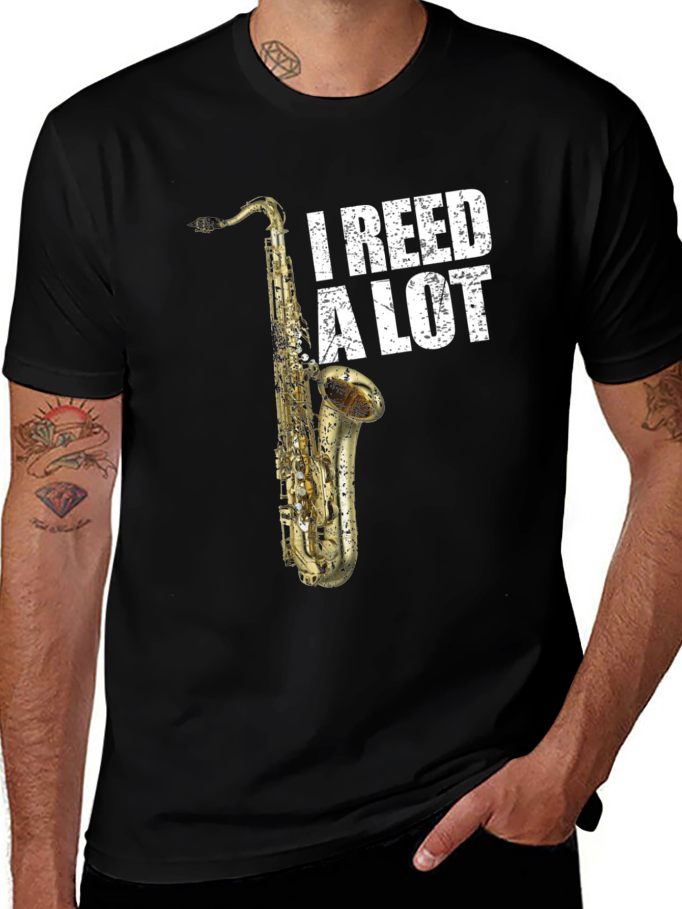 I Reed A Lot Saxophone Musician T-Shirt