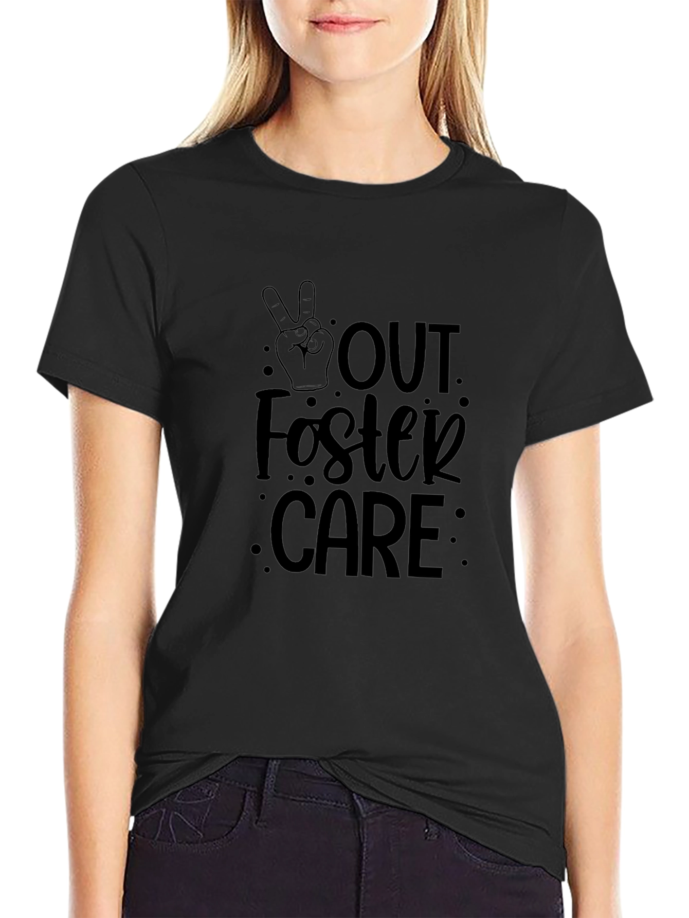 Out Foster Care Graphic T-Shirt