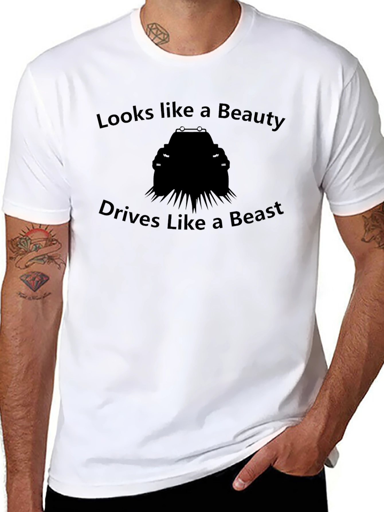 Looks Like a Beauty Drives Like a Beast Tee