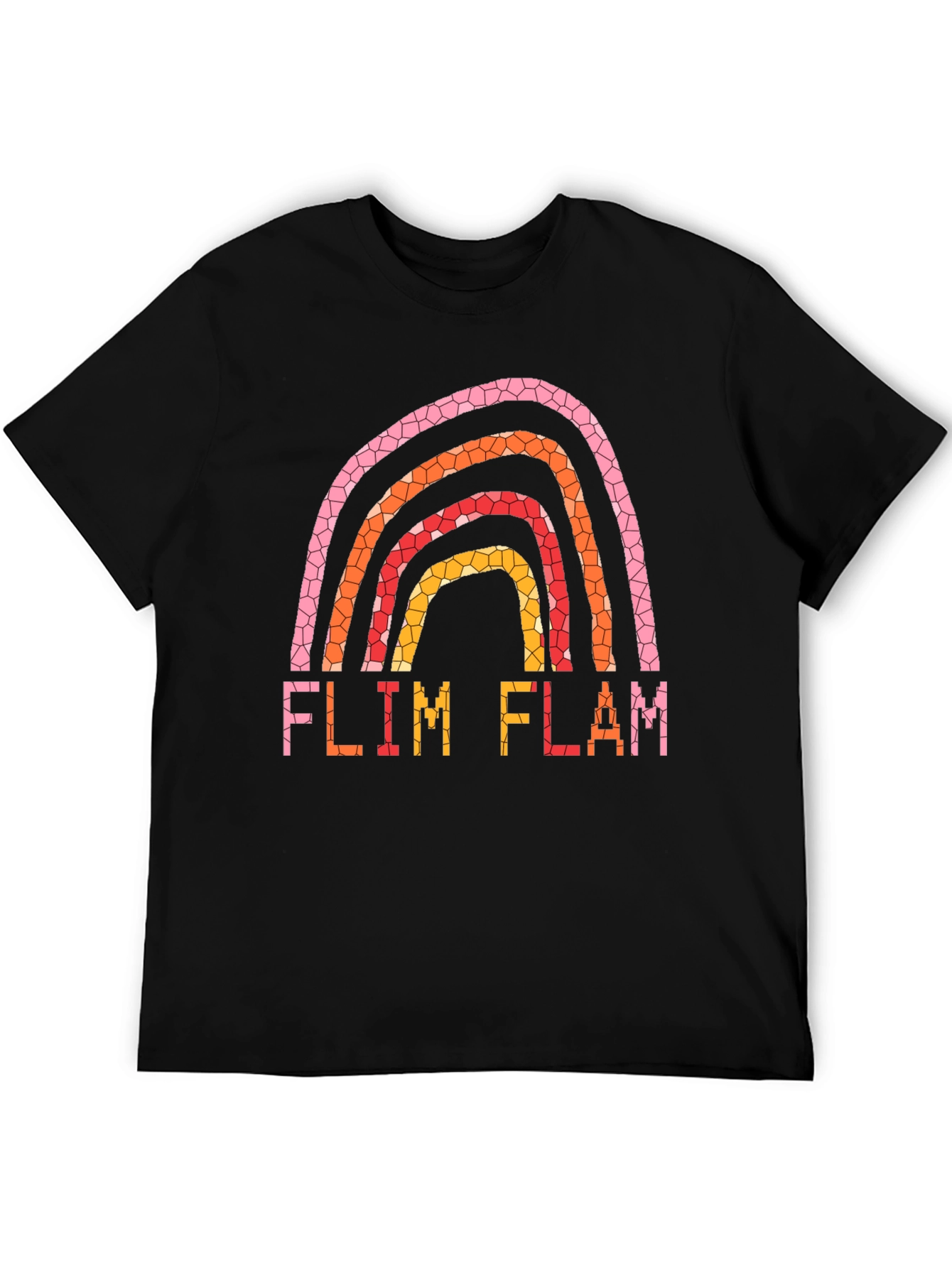Flim Flam Rainbow Graphic T-Shirt