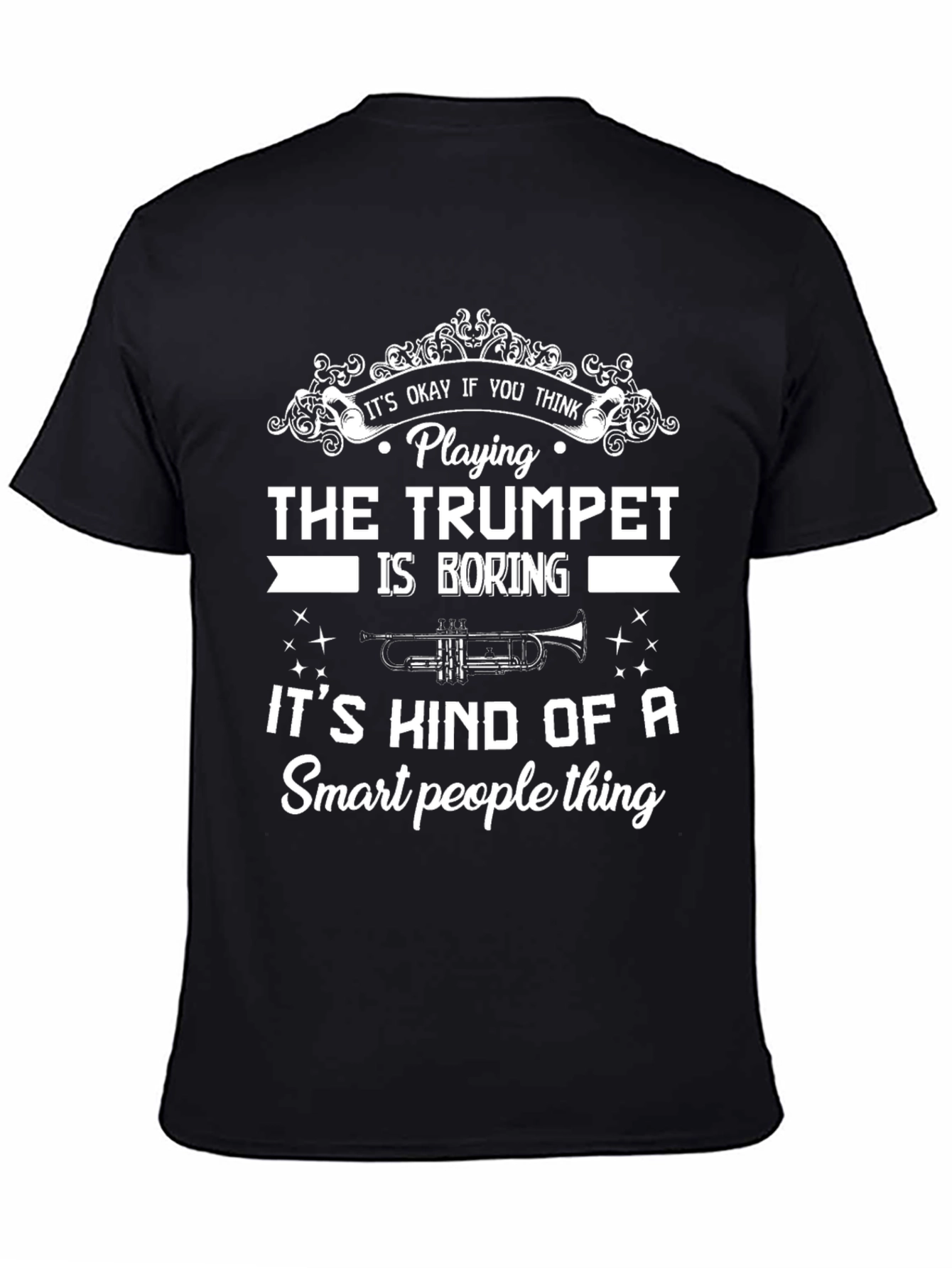 Trumpet Player Smart People T-Shirt