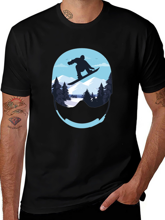 Snowboarder Graphic Tee - Adventure Awaits