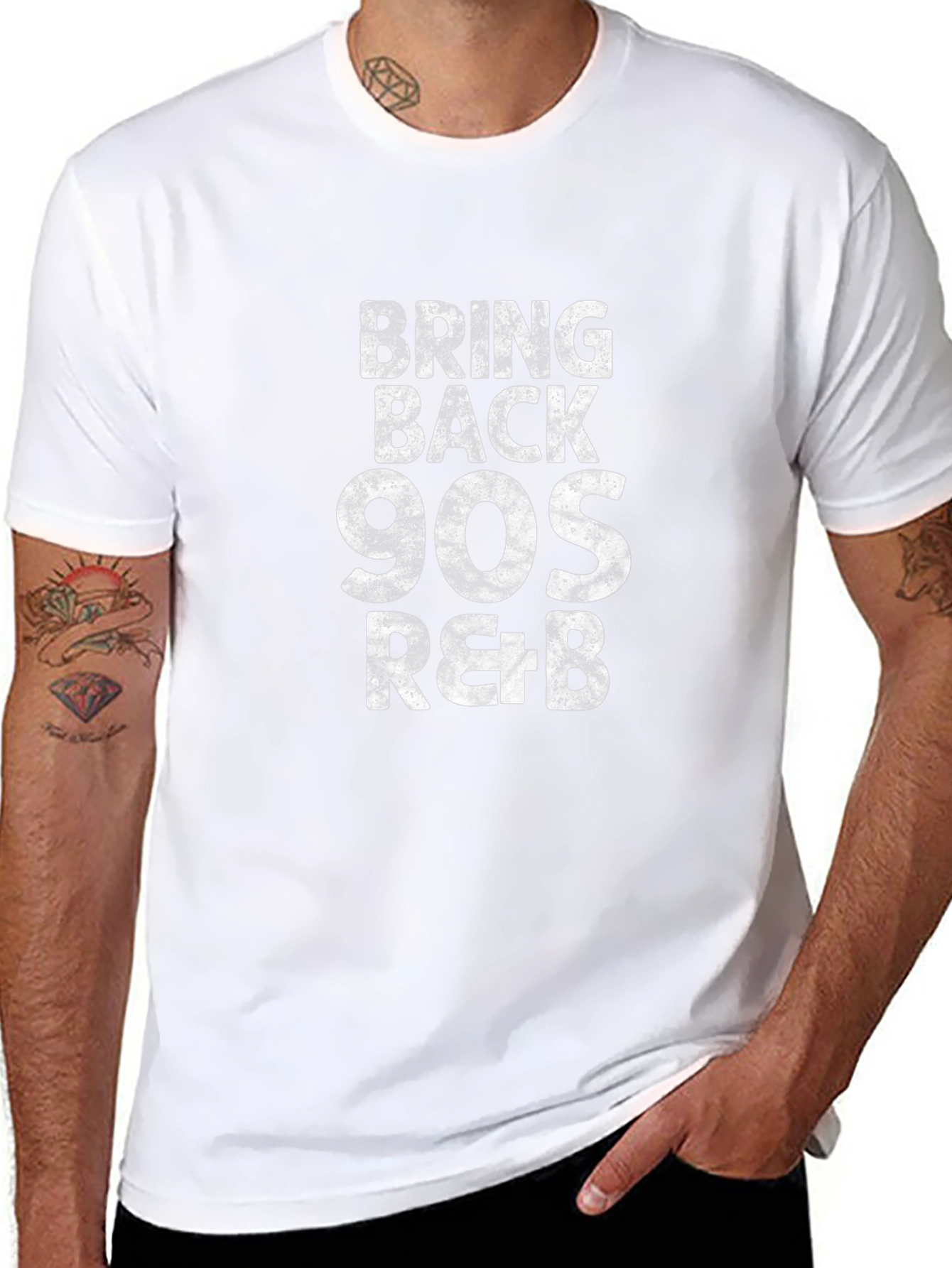 Bring Back 90s R&B Black T-Shirt