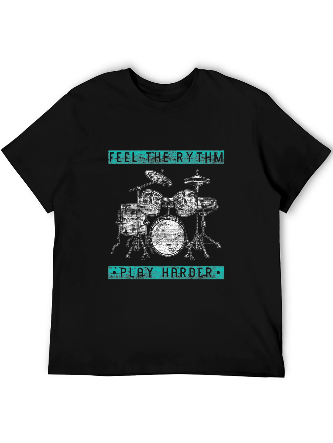 Feel the Rhythm Drum Kit T-Shirt