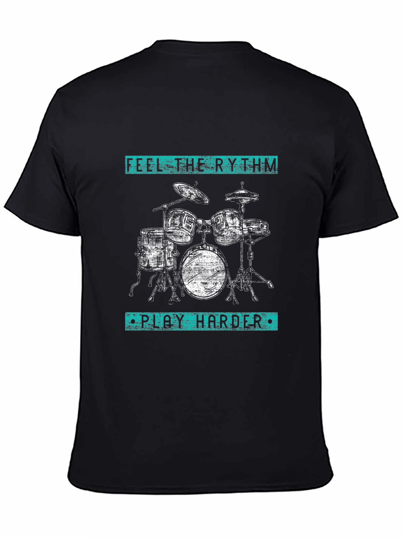 Feel the Rhythm Drum Kit T-Shirt