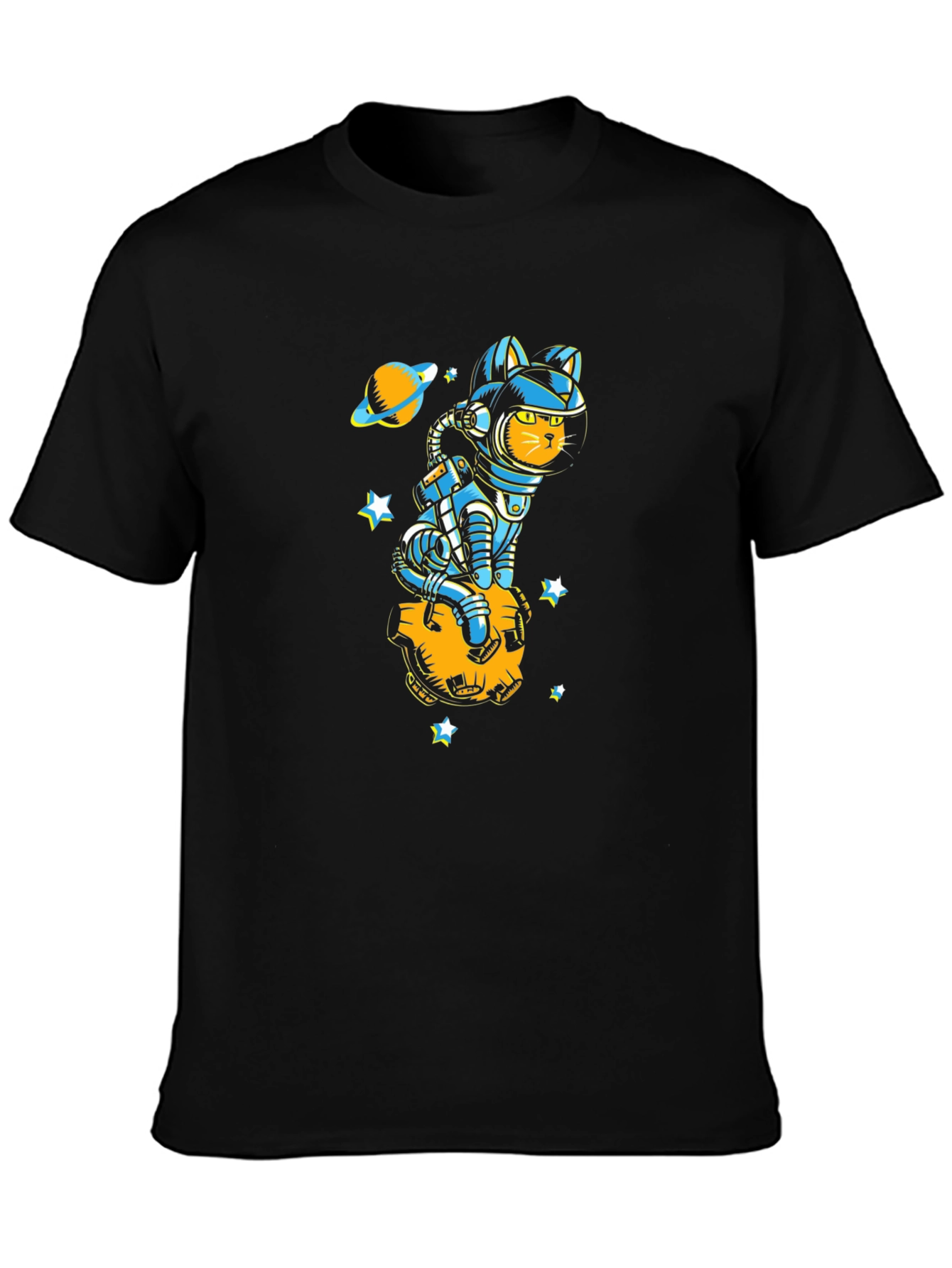 Astronaut Cat T-Shirt - Space Explorer Tee