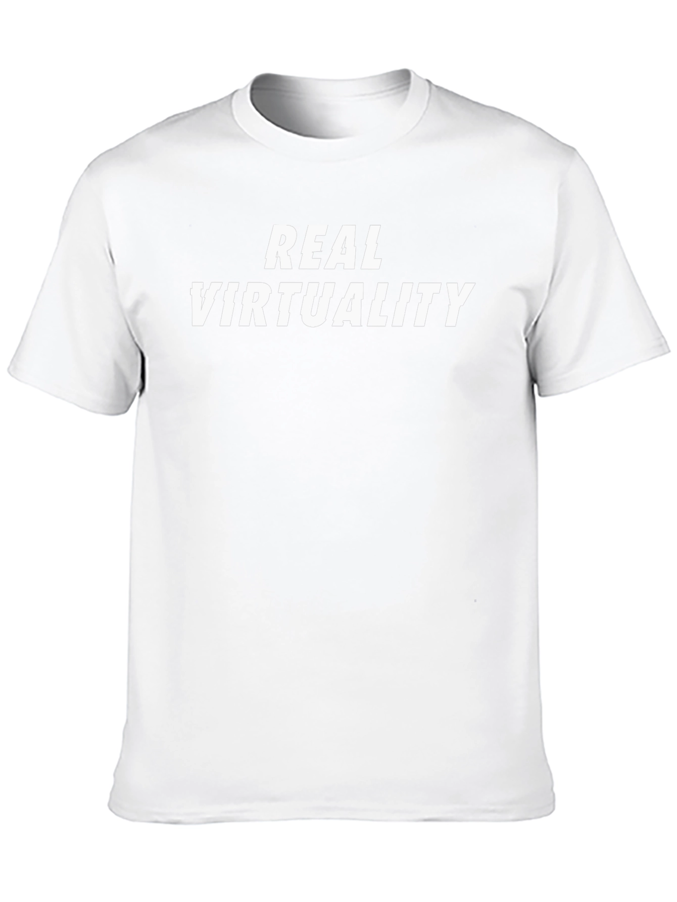 Real Virtuality Graphic T-Shirt - Black