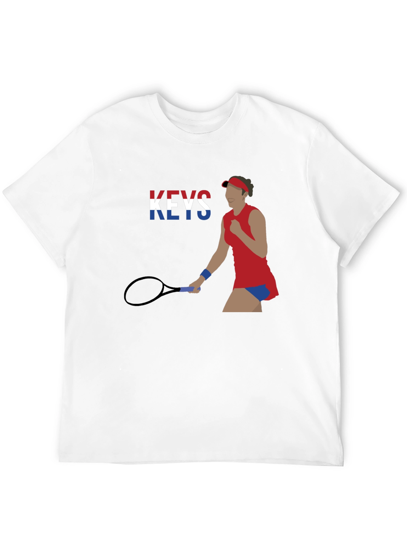 Tennis Player Graphic T-Shirt - Athlete Inspired Tee