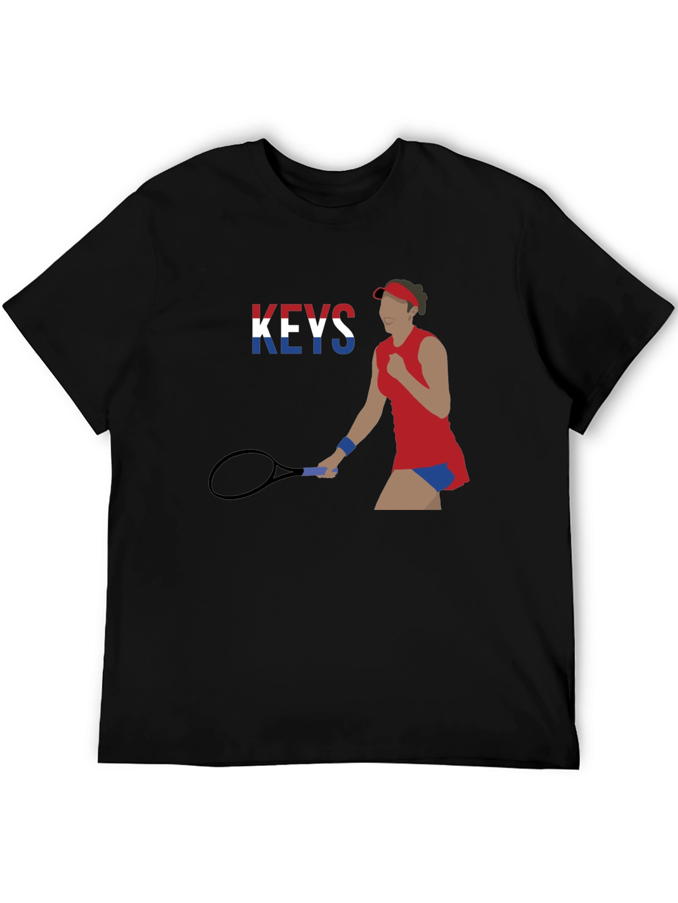Tennis Player Graphic T-Shirt - Athlete Inspired Tee