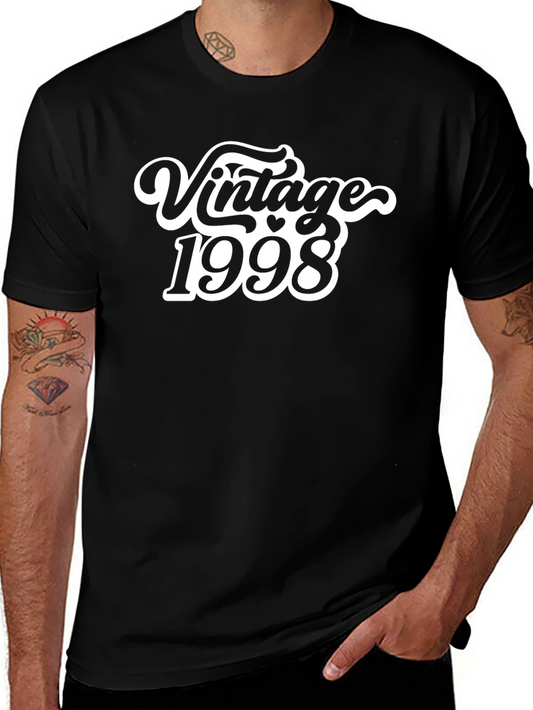 Vintage 1998 T-Shirt - Retro Birthday Gift