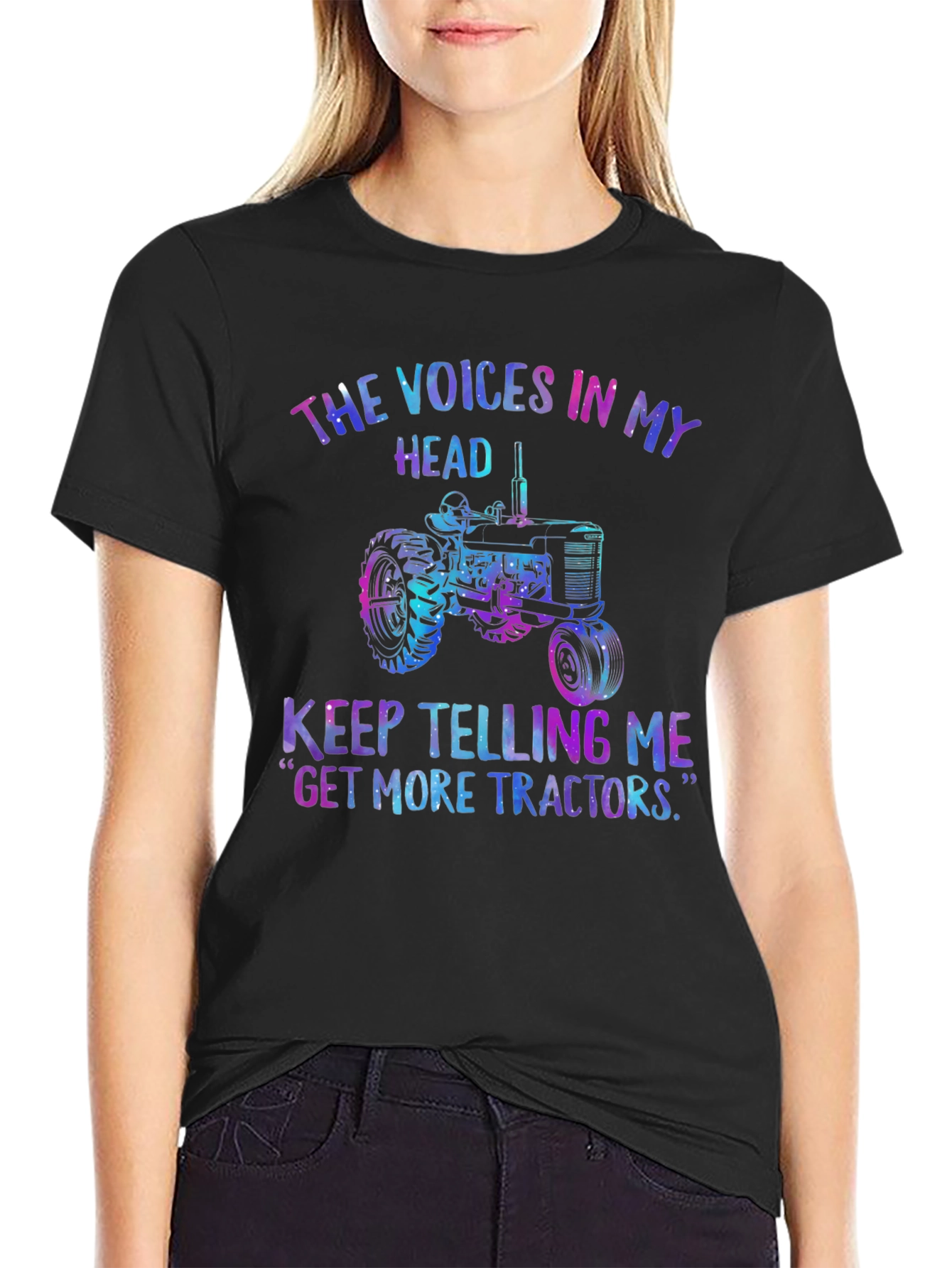 Voices in My Head Tractor Tee
