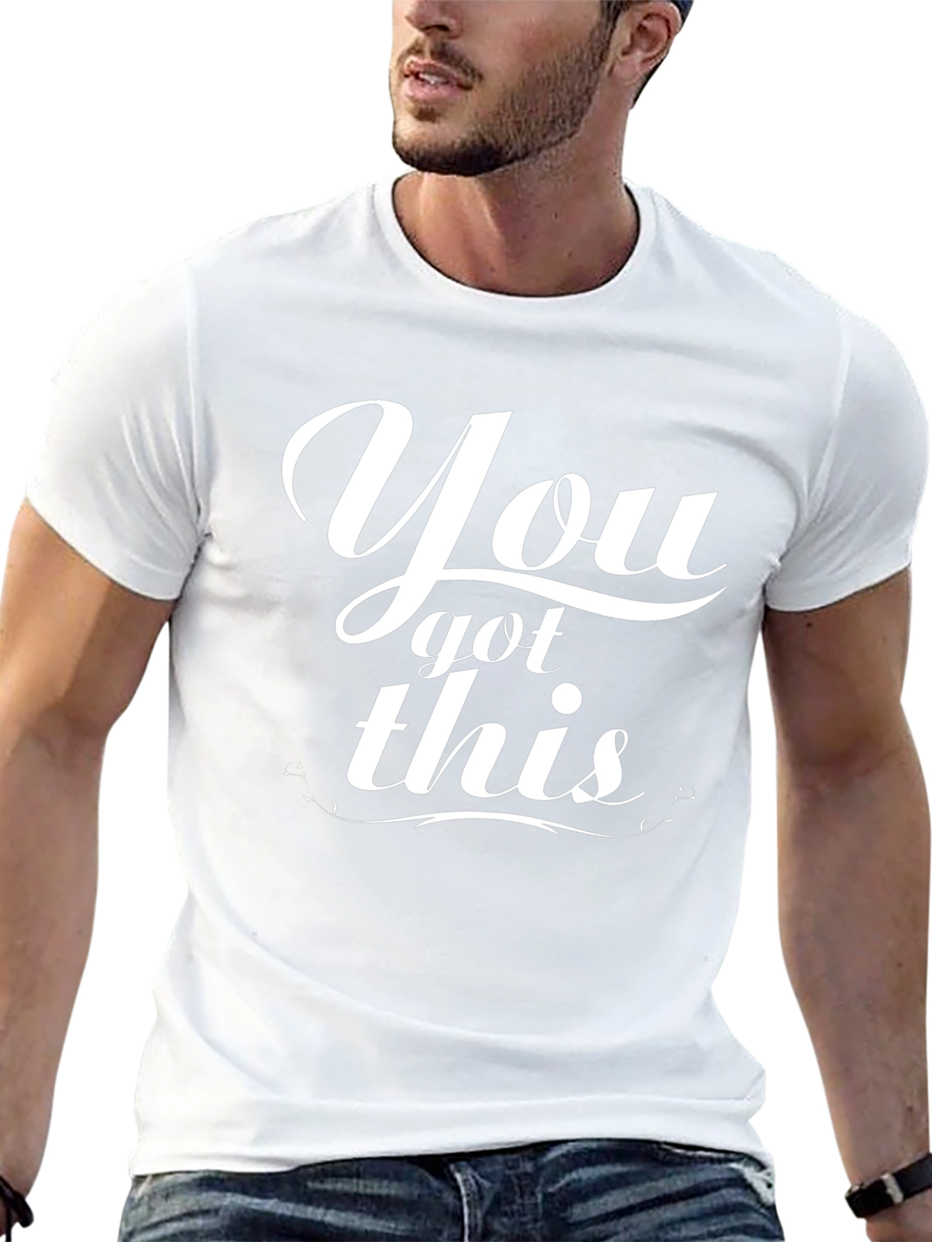 Motivational Black T-Shirt - You Got This