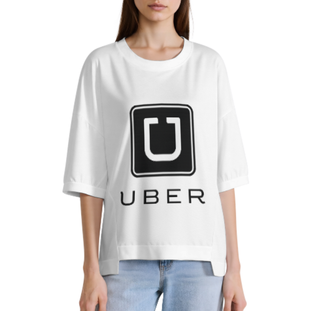 Minimalist Ride Share Inspired Graphic Tee, Modern Urban Streetwear Shirt, Clean Monochrome Logo Style T-Shirt, Casual Everyday Fashion Top(z562)