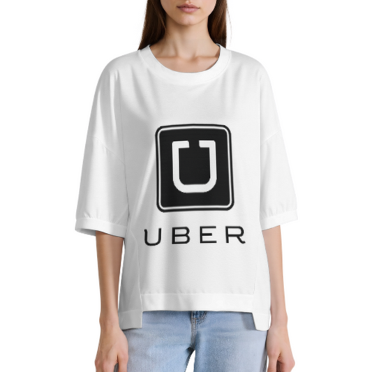Minimalist Ride Share Inspired Graphic Tee, Modern Urban Streetwear Shirt, Clean Monochrome Logo Style T-Shirt, Casual Everyday Fashion Top(z562)