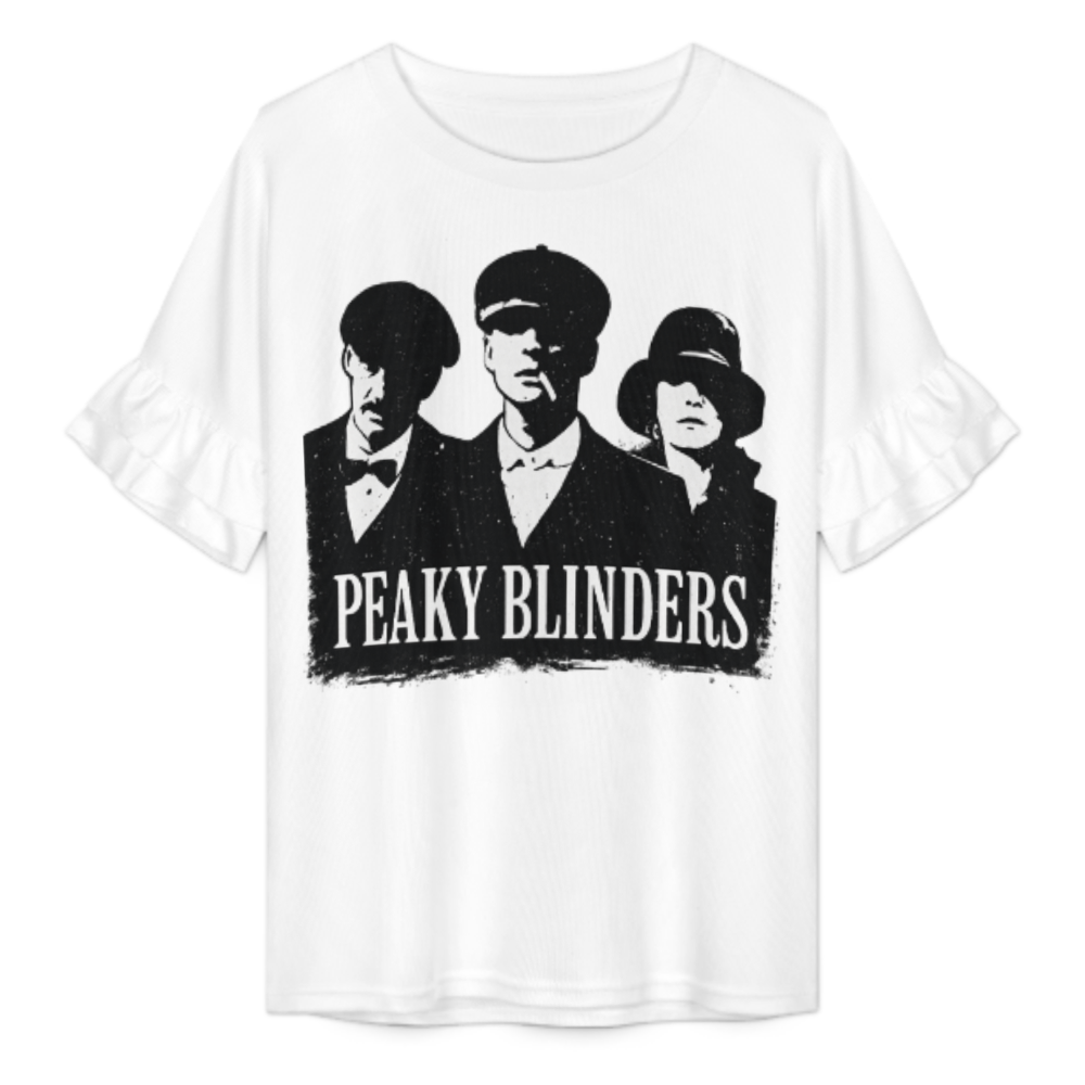 Vintage Gangster Style Graphic Tee, Retro British Crime Drama Inspired Shirt, Minimal Monochrome Streetwear T-Shirt, Classic TV Series Fan Gift, Oversized Casual Fashion Top(z618)