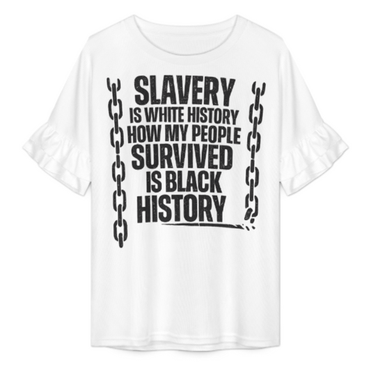 Black History Statement Graphic Tee, Empowerment Quote Shirt, Vintage Protest Style T-Shirt, Social Justice Inspirational Top, Unisex Awareness Apparel(z613)