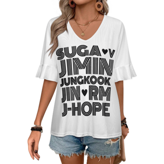 Retro Music Fan Names Graphic Tee, Vintage Inspired Pop Culture Shirt, Trendy Concert Style Top, Aesthetic Fan Apparel, Casual Statement Graphic Tee(z604)