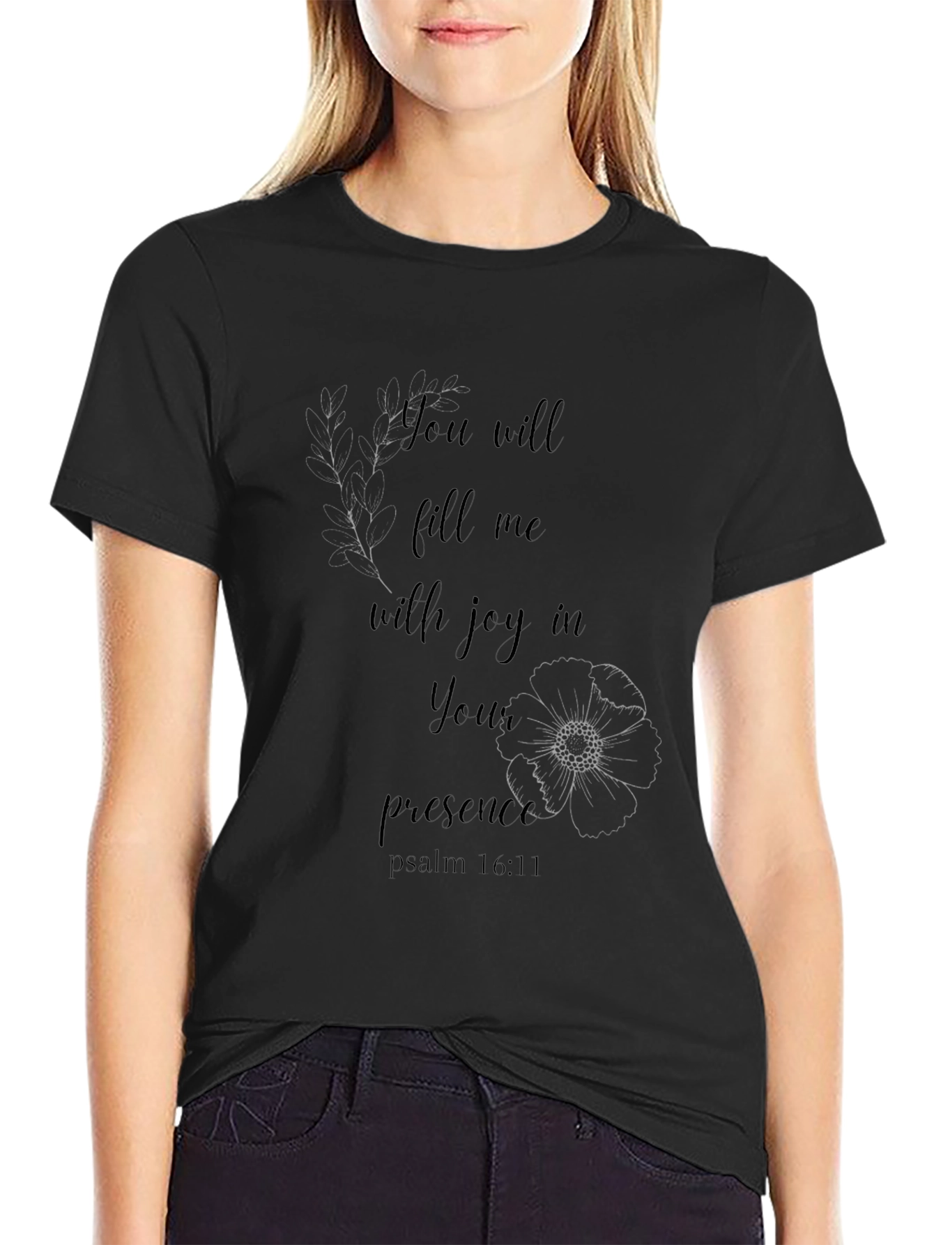 Joyful Presence T-Shirt - Stylish Christian Apparel