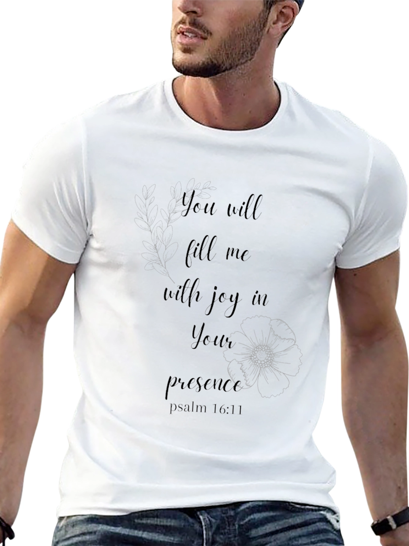 Joyful Presence T-Shirt - Stylish Christian Apparel
