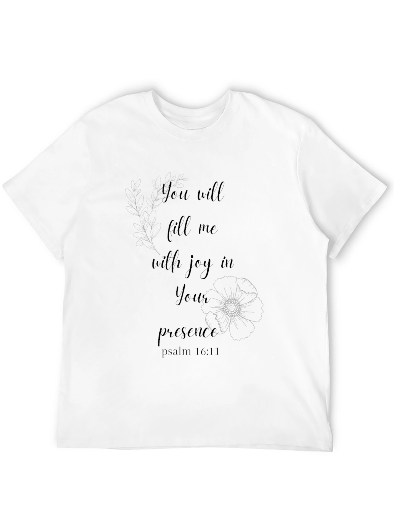 Joyful Presence T-Shirt - Stylish Christian Apparel