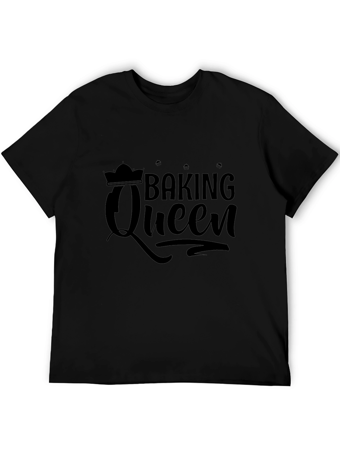 Baking Queen Black T-Shirt