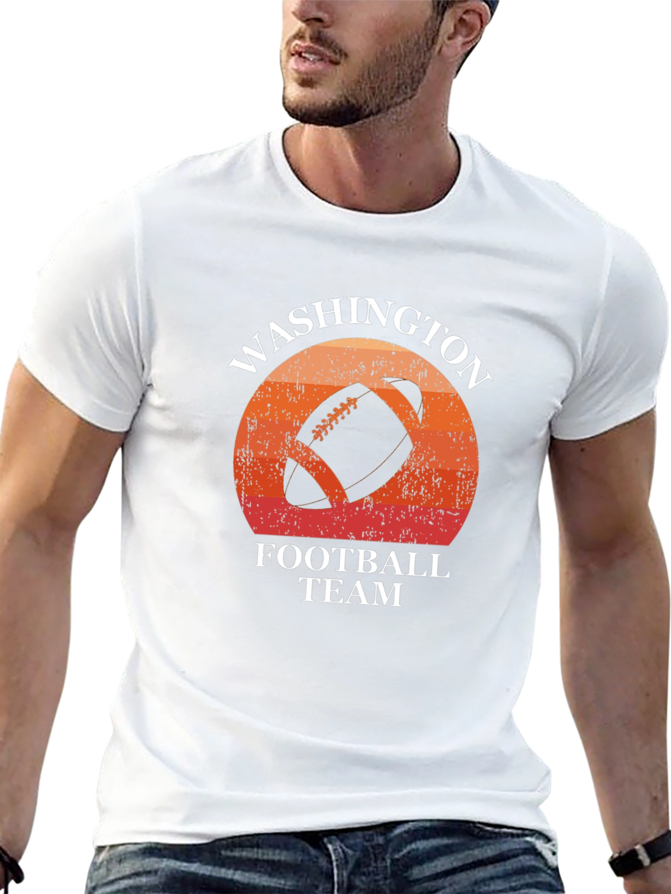 Washington Football Team Retro Graphic T-Shirt