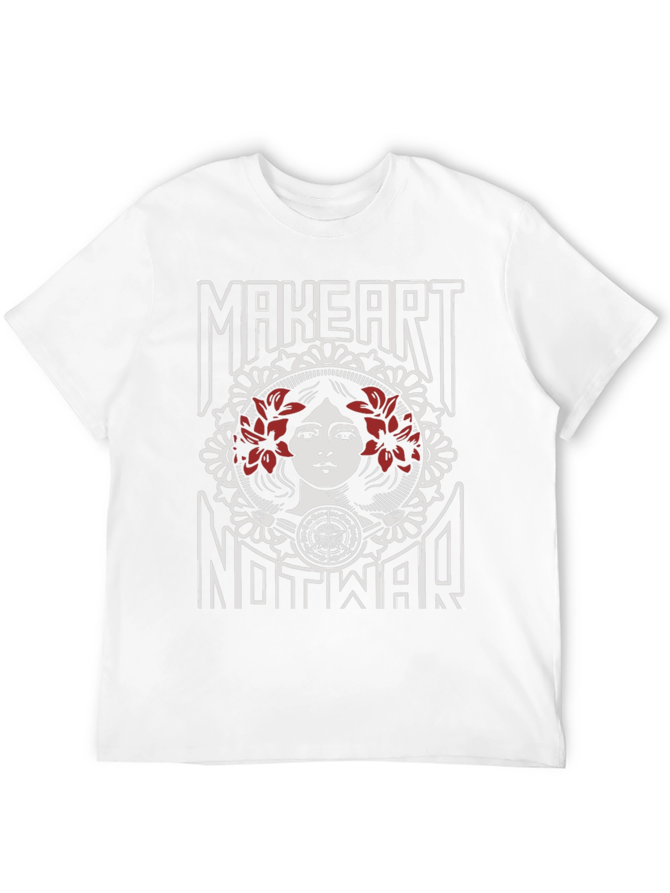 Make Art Not War Graphic T-Shirt