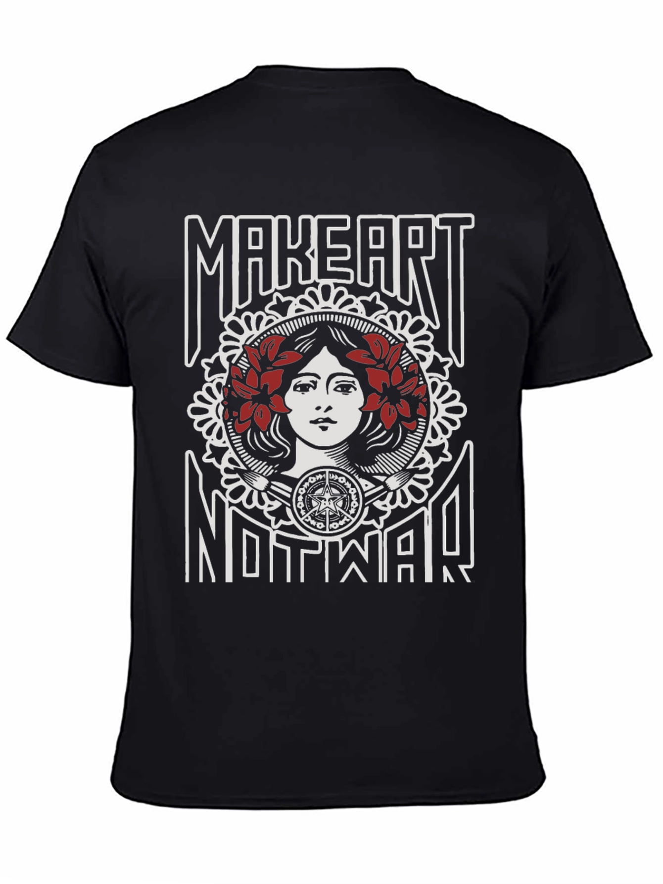 Make Art Not War Graphic T-Shirt
