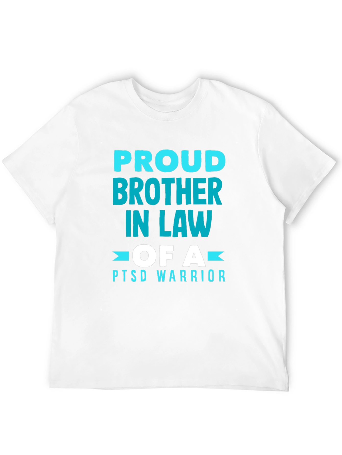 Proud Brother In Law PTSD Warrior Graphic Tee
