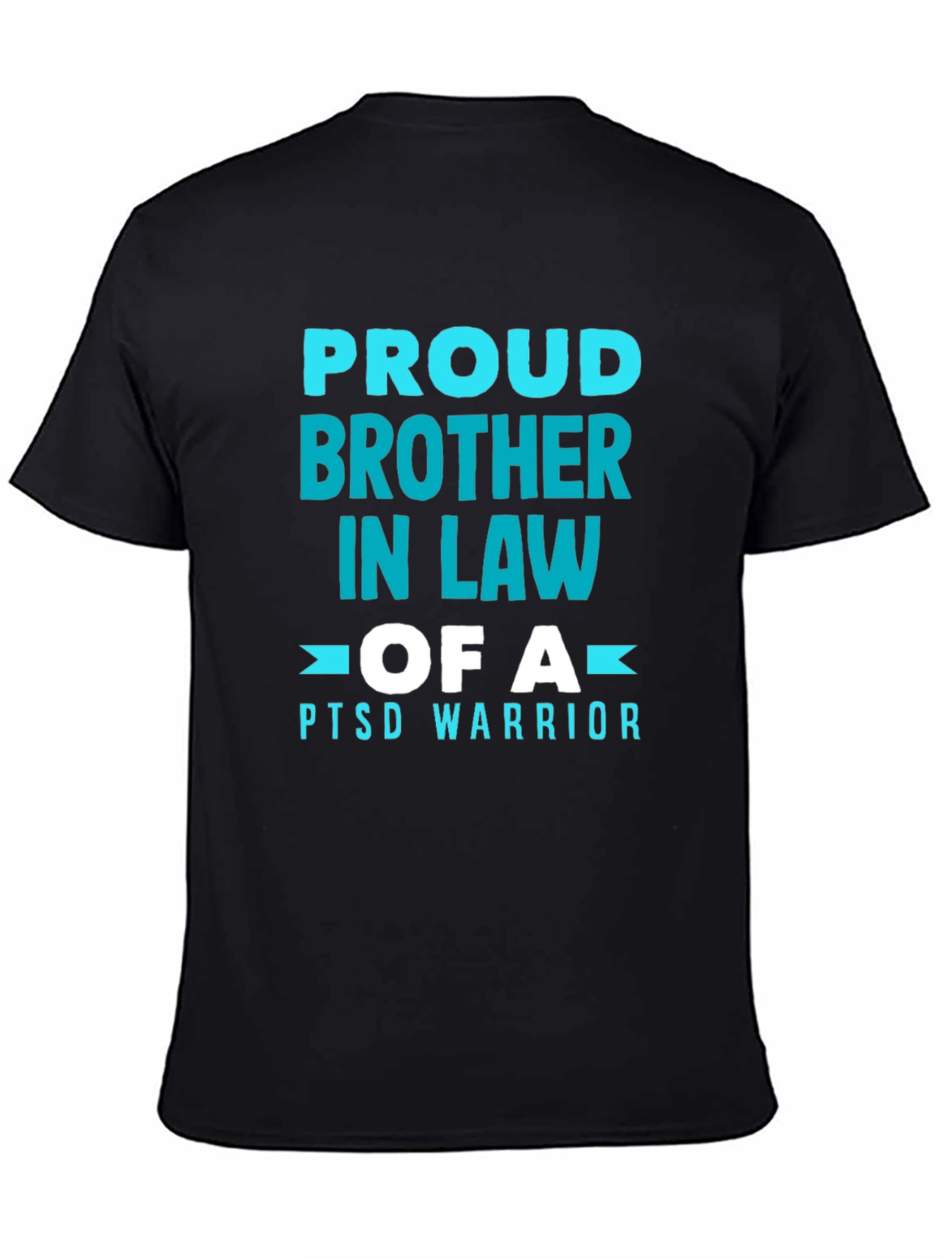 Proud Brother In Law PTSD Warrior Graphic Tee