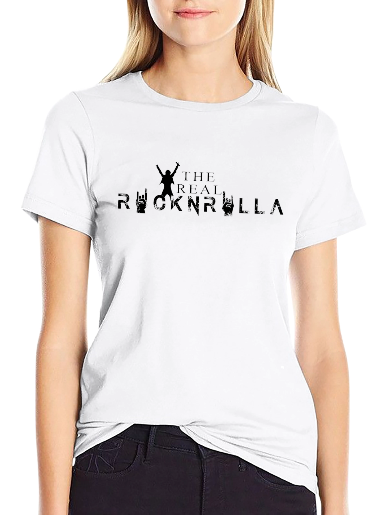 The Real RocknRolla Black Tee
