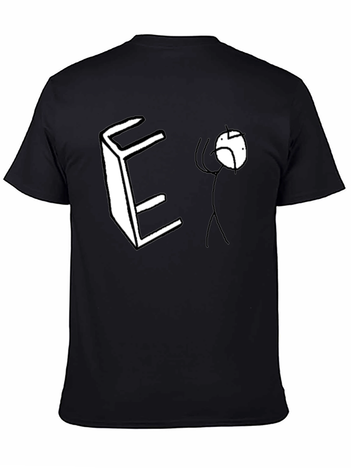Existential E T-Shirt - Funny Graphic Tee