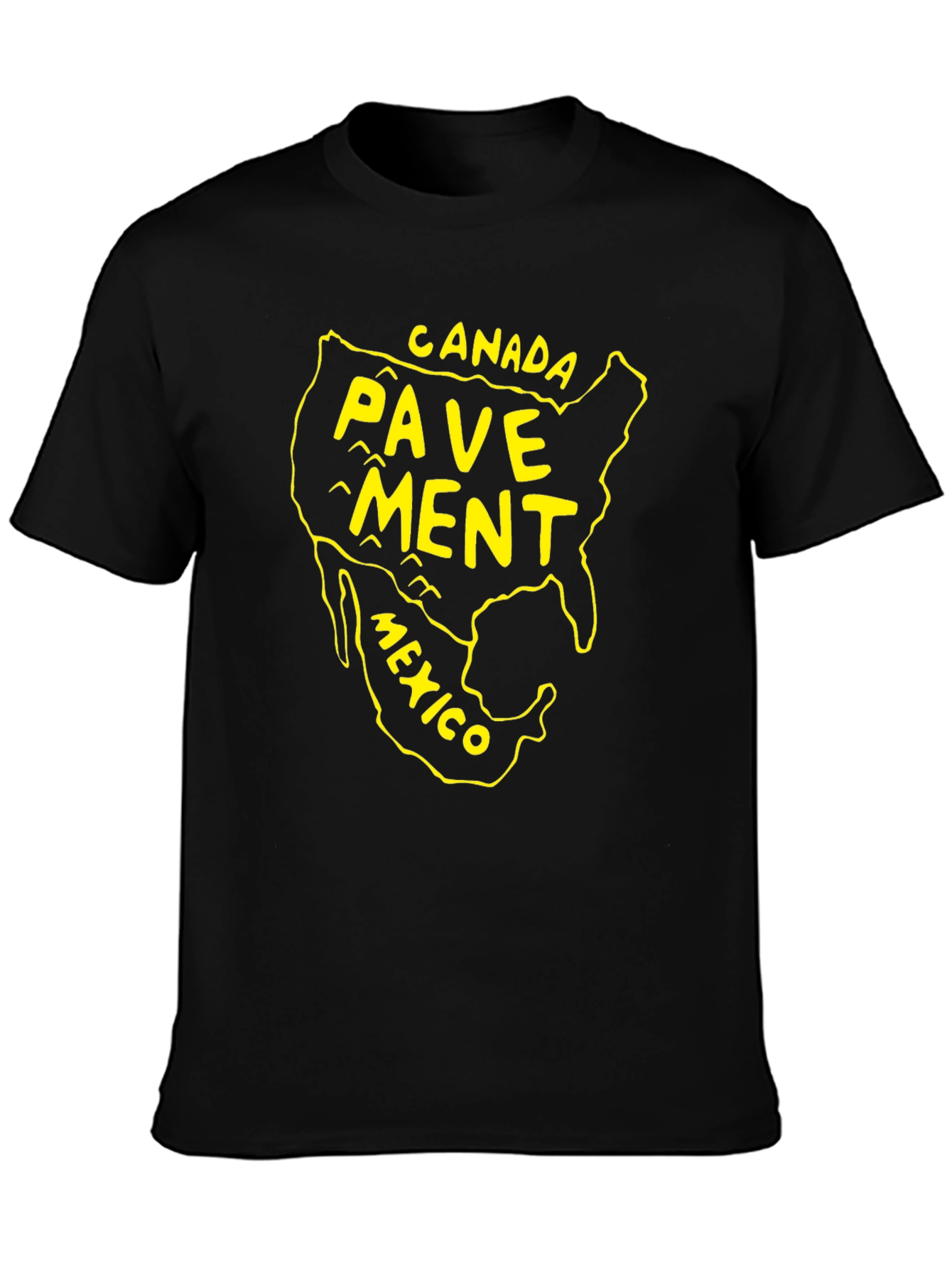 Pavement Canada Mexico T-Shirt - Cool Graphic Tee