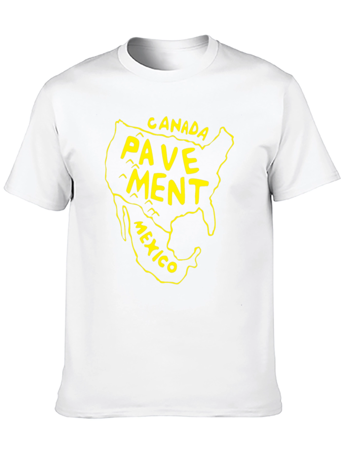 Pavement Canada Mexico T-Shirt - Cool Graphic Tee