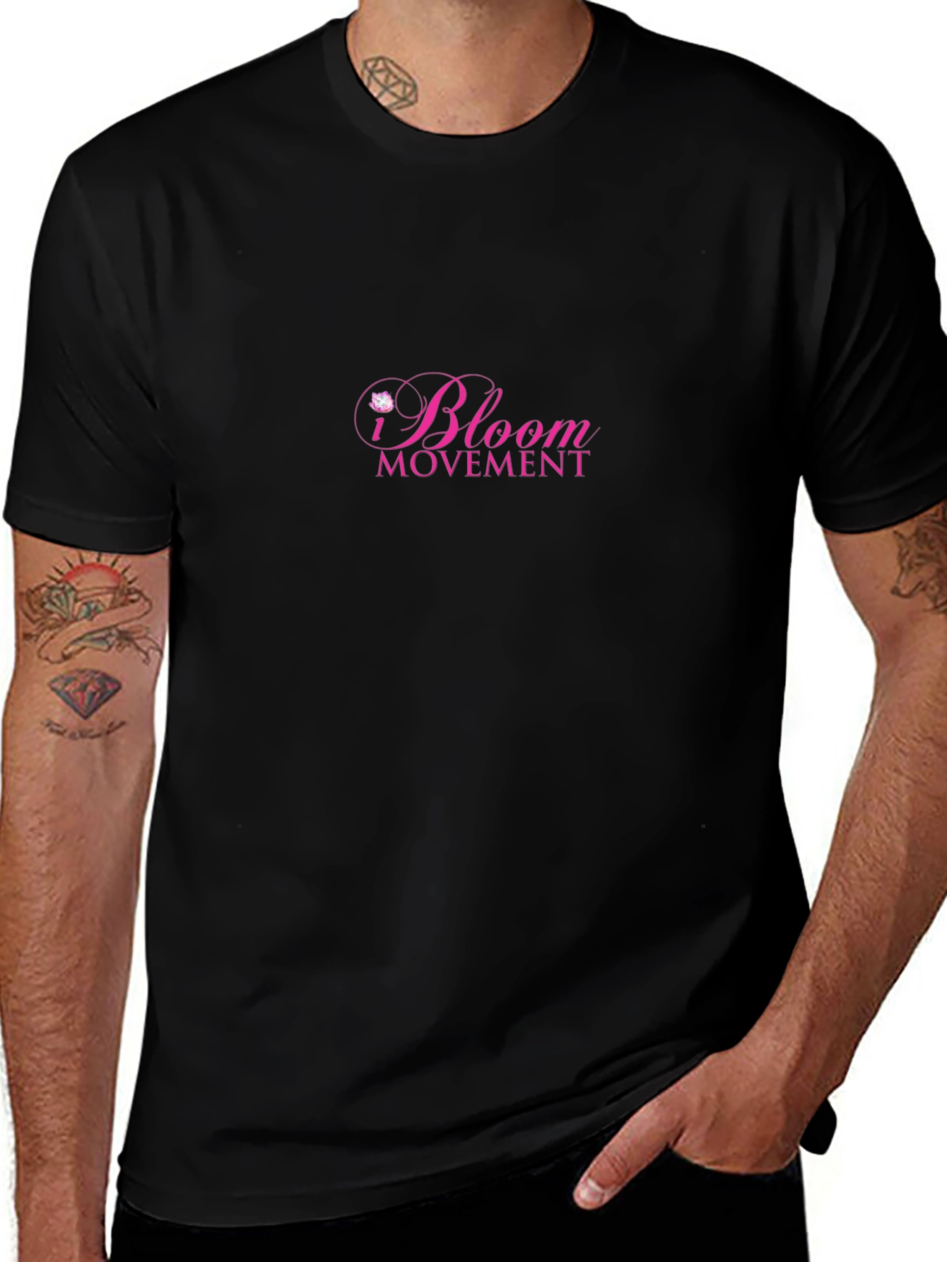 Bloom Movement Black T-Shirt