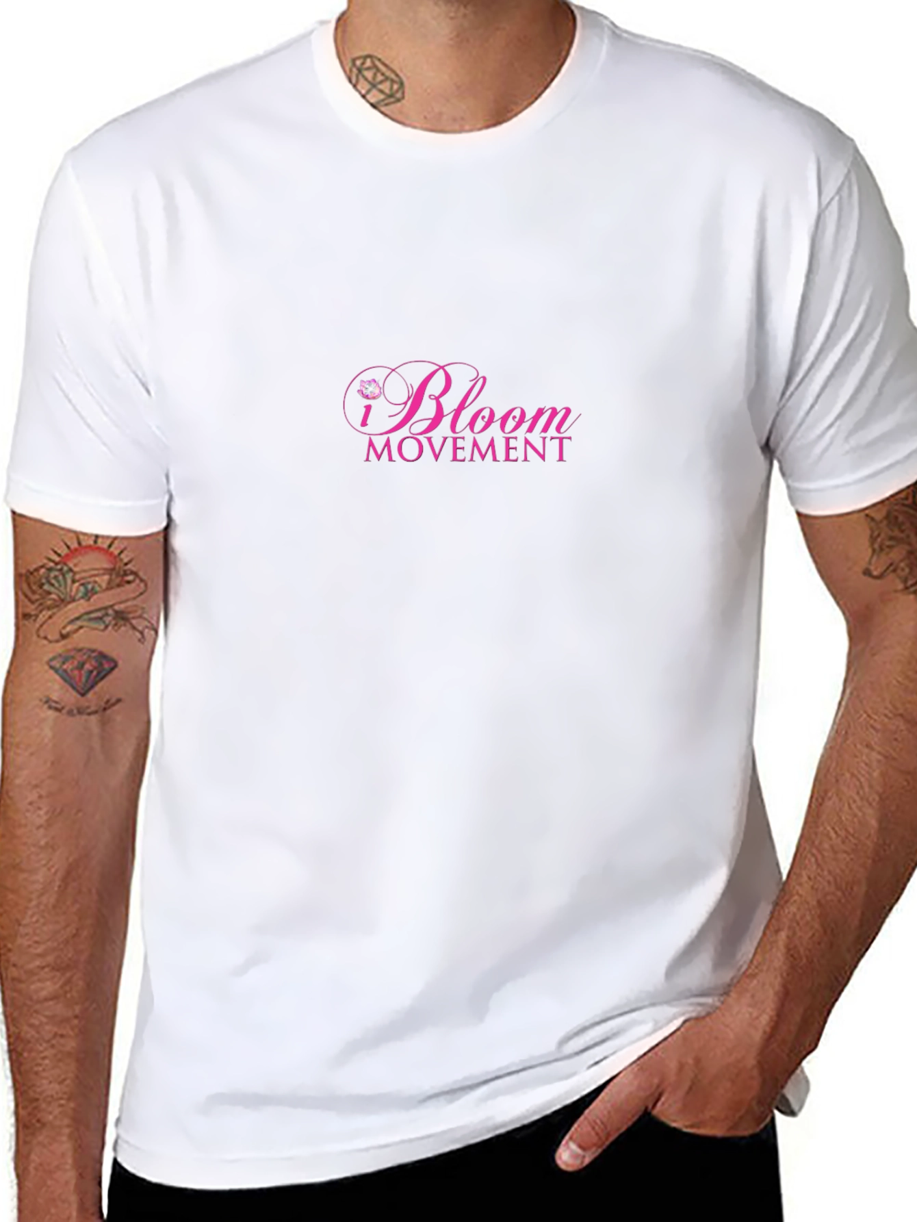 Bloom Movement Black T-Shirt