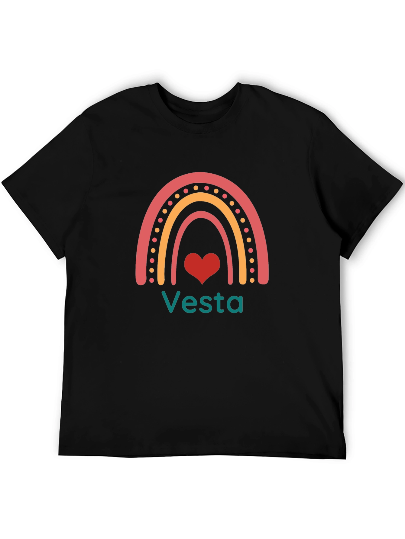 Vesta Rainbow Heart Graphic Tee