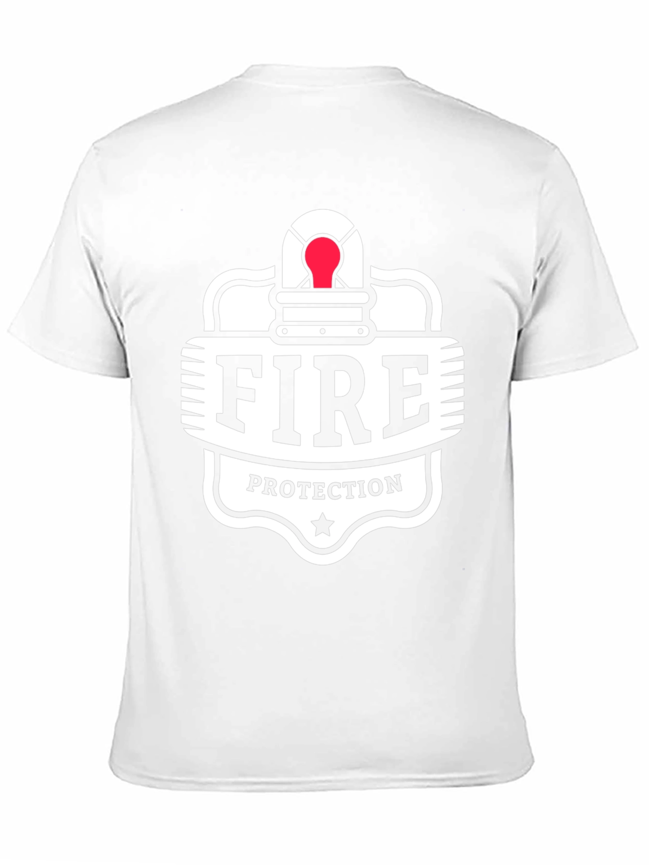 Fire Protection Graphic T-Shirt - Black