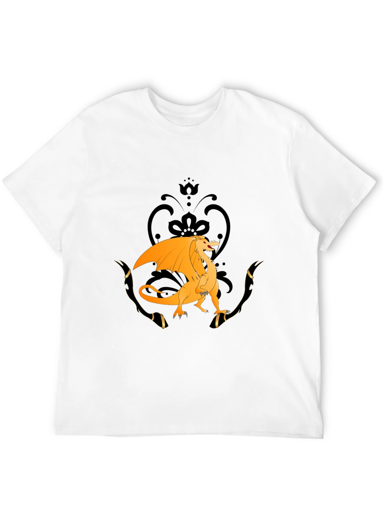 Dragon Graphic Black T-Shirt