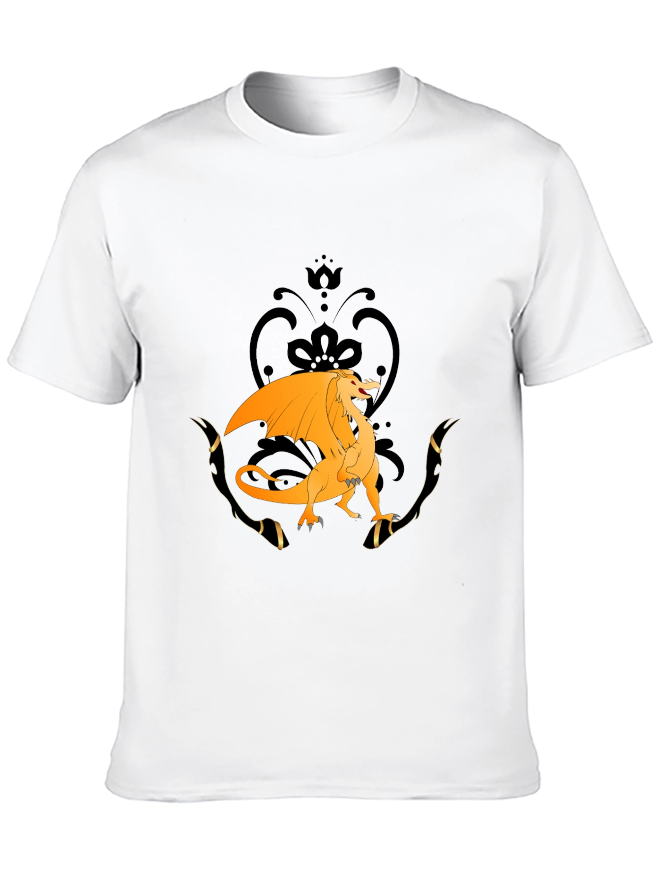 Dragon Graphic Black T-Shirt
