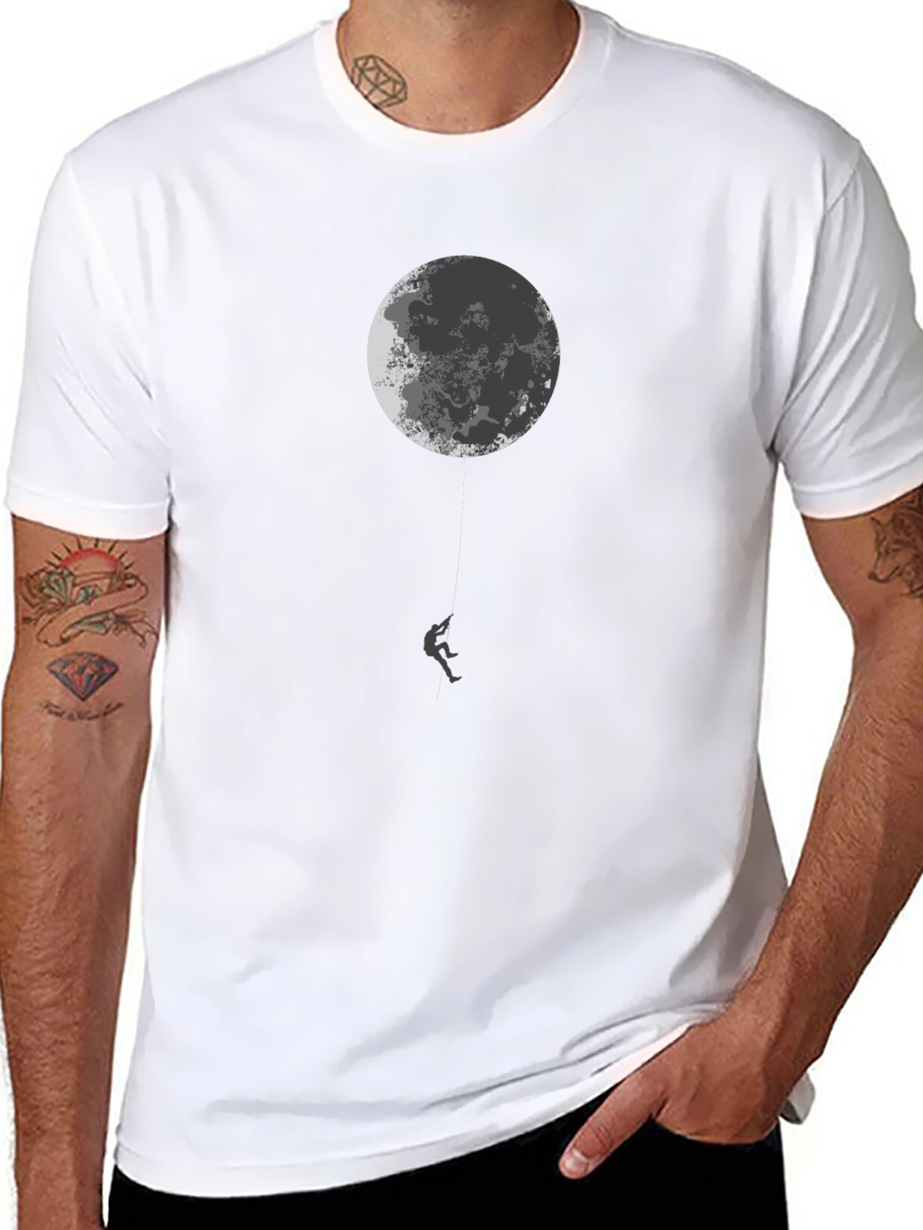 Lunar Climber Graphic T-Shirt