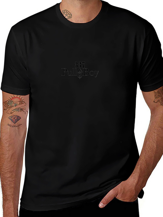 337 Pullboy Black Graphic Tee