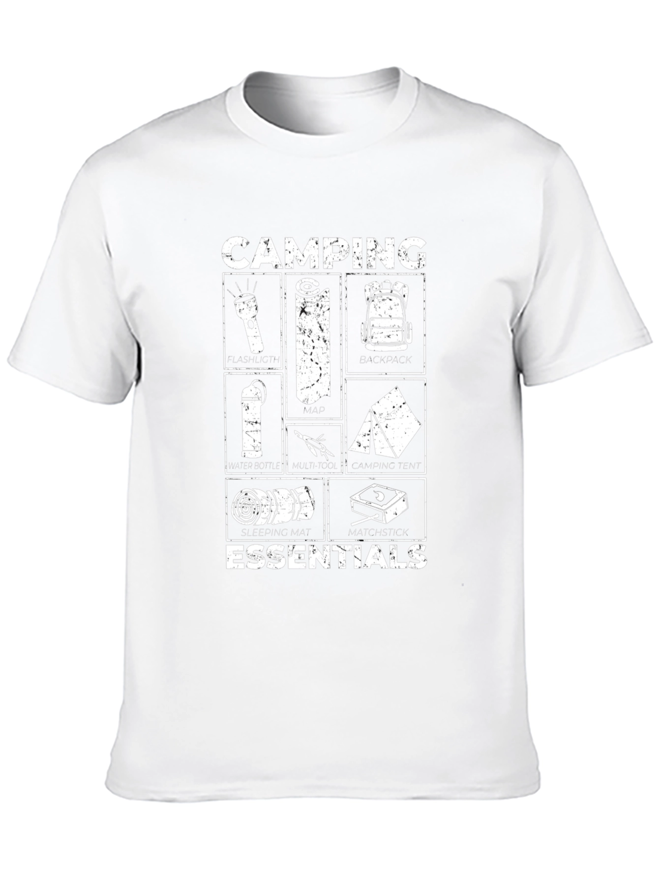 Camping Essentials Graphic T-Shirt