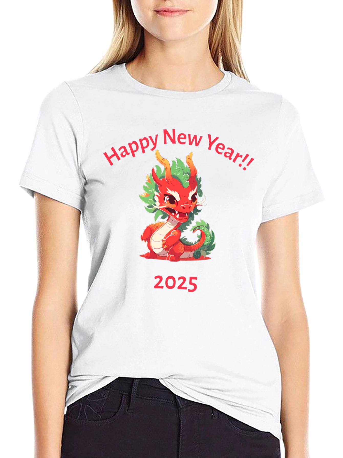 Happy New Year 2025 Dragon T-Shirt