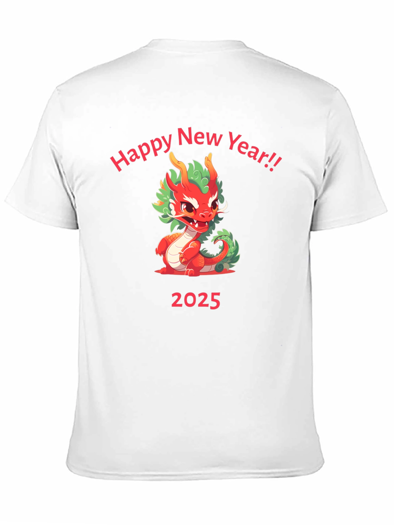 Happy New Year 2025 Dragon T-Shirt